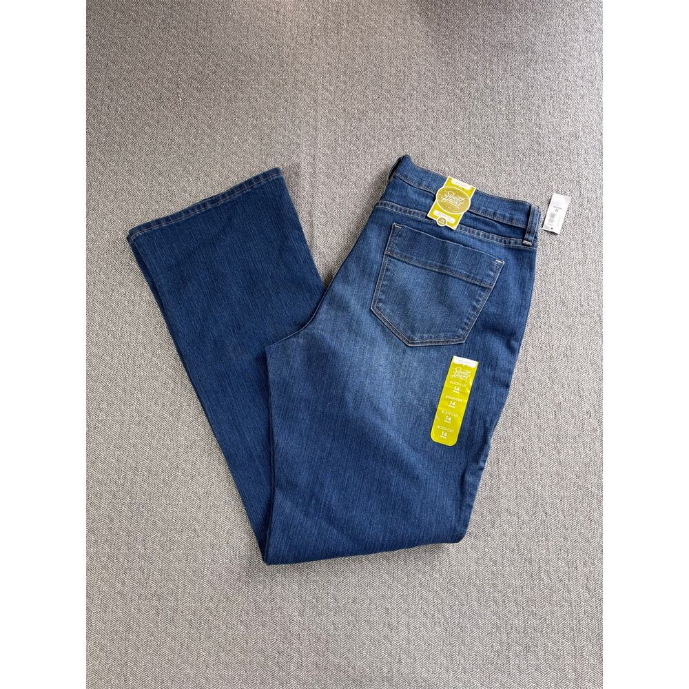 Old Navy NWT Bootcut Sz 14R Sweatheart Blue Jeans New Medium Wash